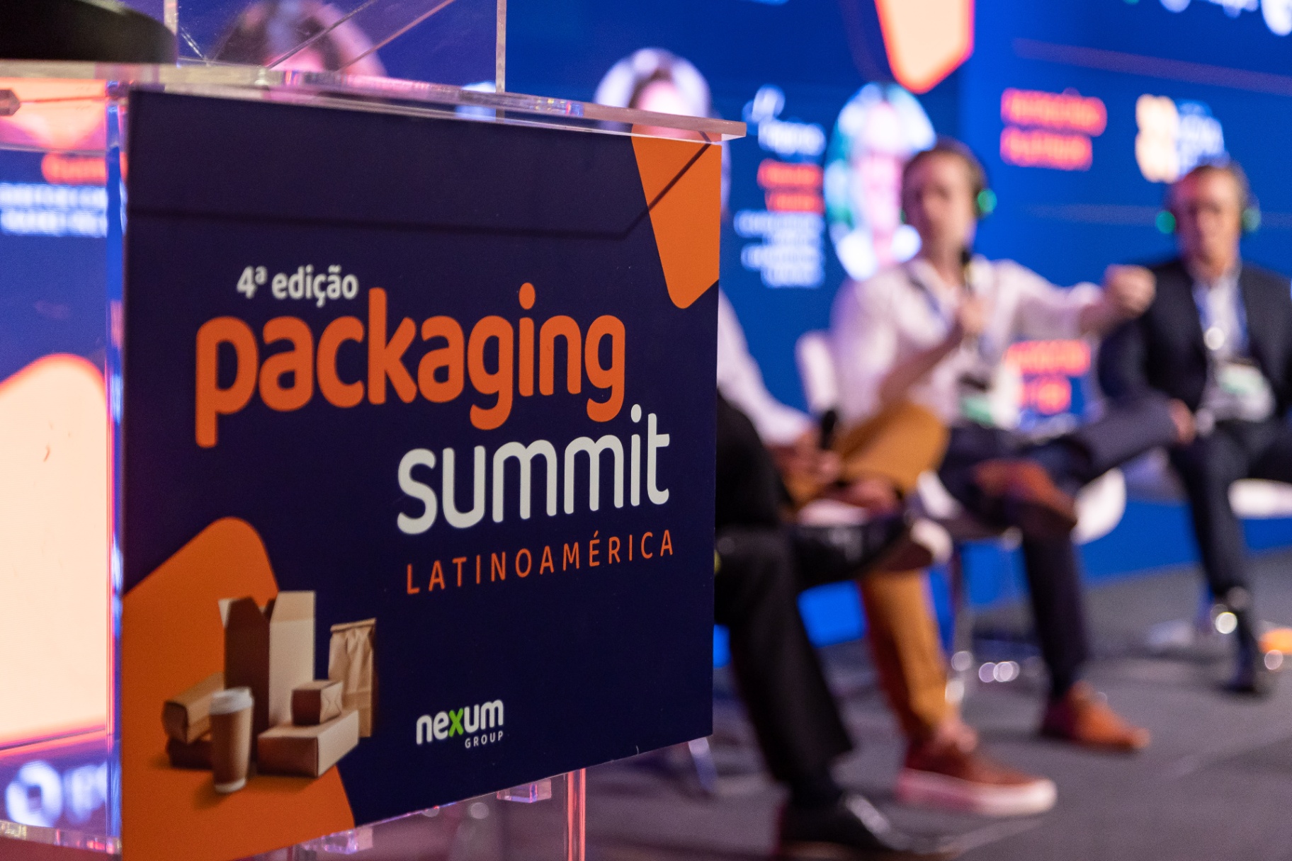 Sinalização do Packaging Summit Latinoamérica